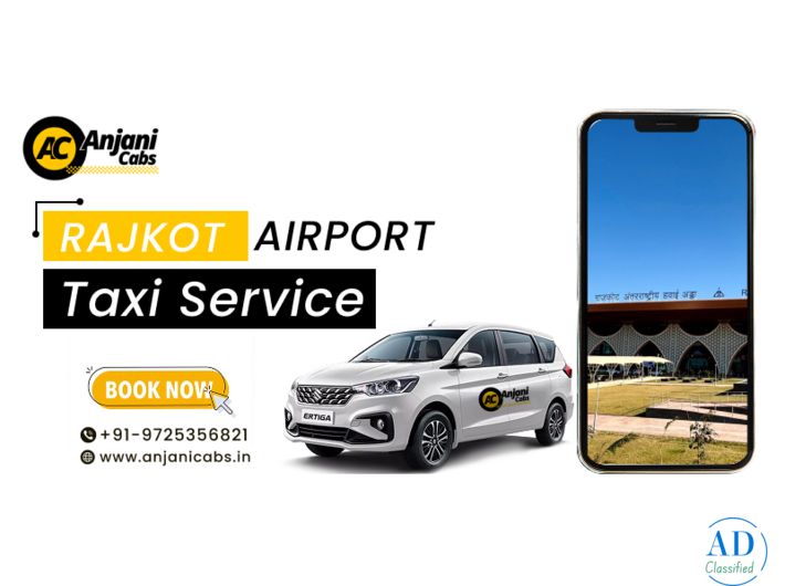 Book Affordable Rajkot Airport Taxi Service with Anjani Cabs