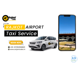 Book Affordable Rajkot Airport Taxi Service with Anjani Cabs
