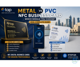 Metal vs PVC NFC Business Cards – Which One Is Right for Your Business?