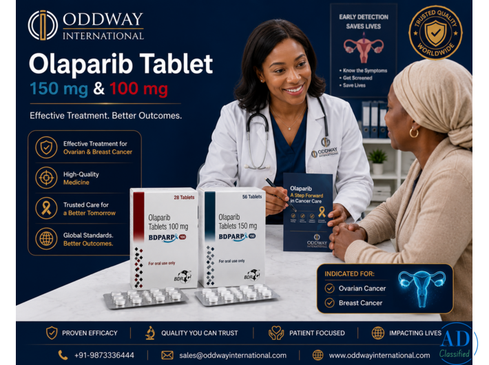 Olaparib Price for Nigeria from India Exporter & Supplier – Oddway