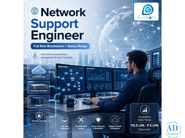 Network Support Engineer Job Training - What Does a Network Support Engineer Do