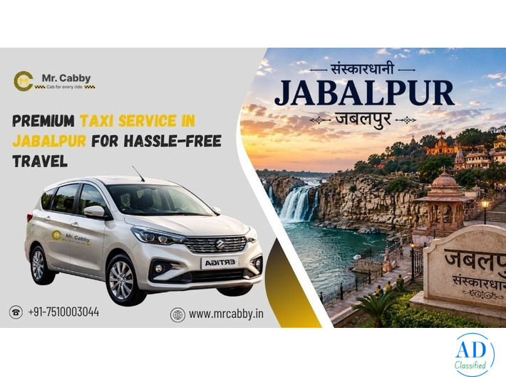 Book Taxi Service in Jabalpur Online