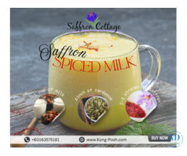Saffron Spiced Milk by saffroncottage