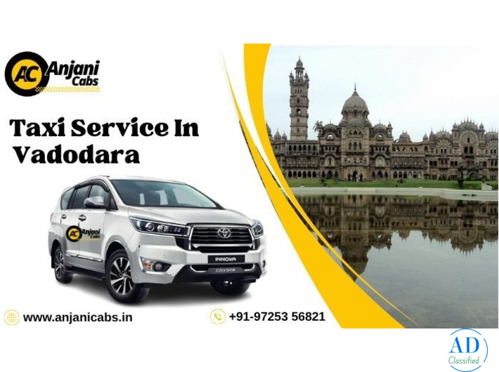 Book Online Taxi Service in Vadodara - Anjani Cabs