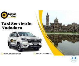 Book Online Taxi Service in Vadodara - Anjani Cabs