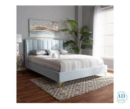 Luxe Luxurious Velvet Upholstered Bed