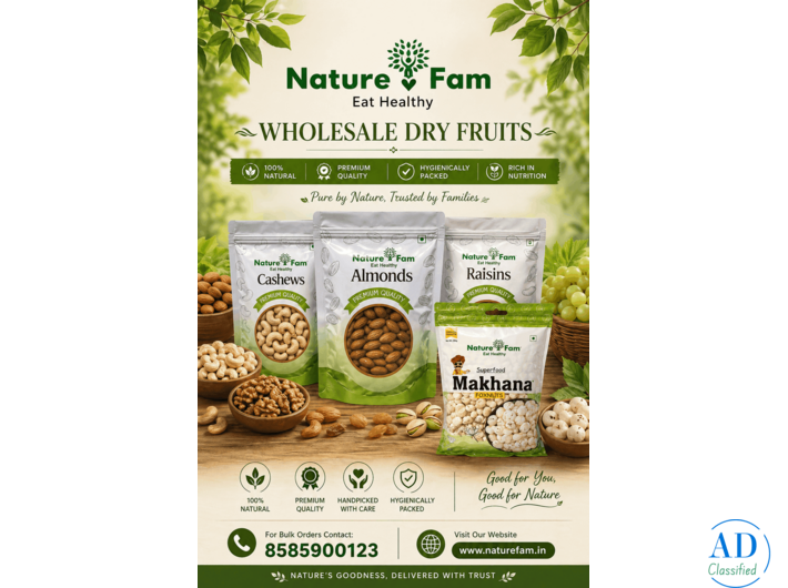 Buy Organic Dried Fruit Bulk Online at Best Prices | Naturefam Premium Quality