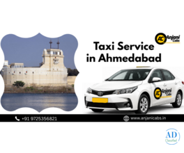 Taxi Service in Ahmedabad for Local &amp; Outstation Trips