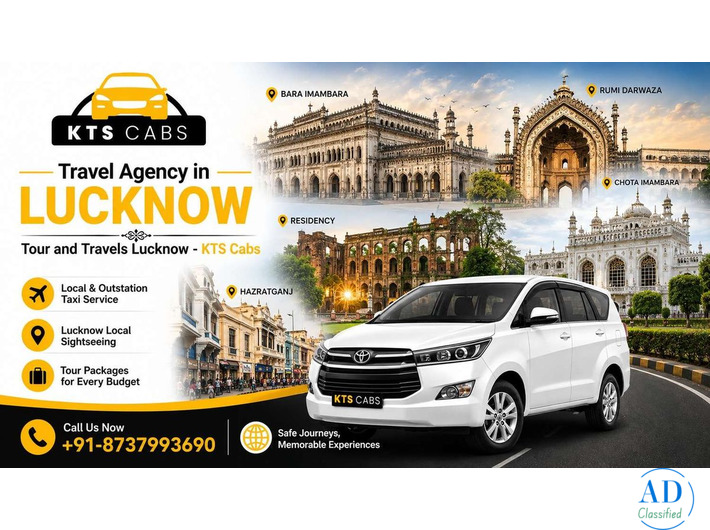 Best Travel Agency in Lucknow – Affordable Trip Plans with KTS Cabs