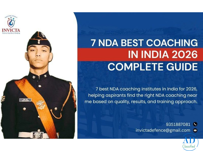 7 NDA Best Coaching in India   – Complete Guide