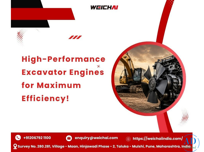 Advanced Excavator Engines Built for Heavy-Duty Applications