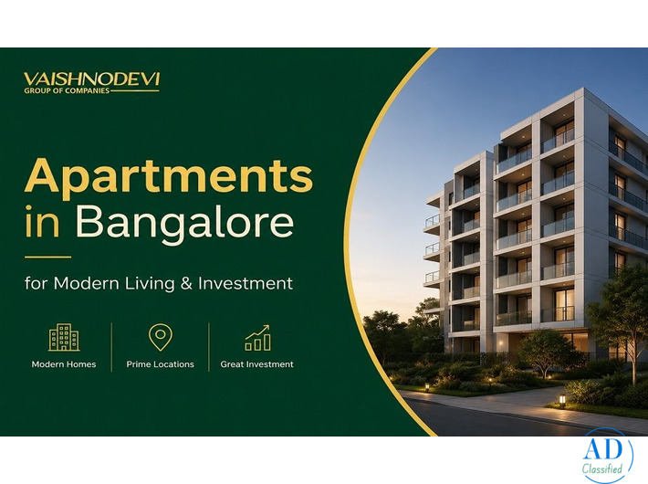 Apartments in Bangalore for Modern Living & Investment