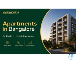 Apartments in Bangalore for Modern Living & Investment