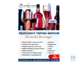 India's first shelf life testing lab is called FARE LABS Pvt. Ltd.