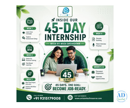 Inside Our 45-Day Job Internship Program - EvisionTechnoserve
