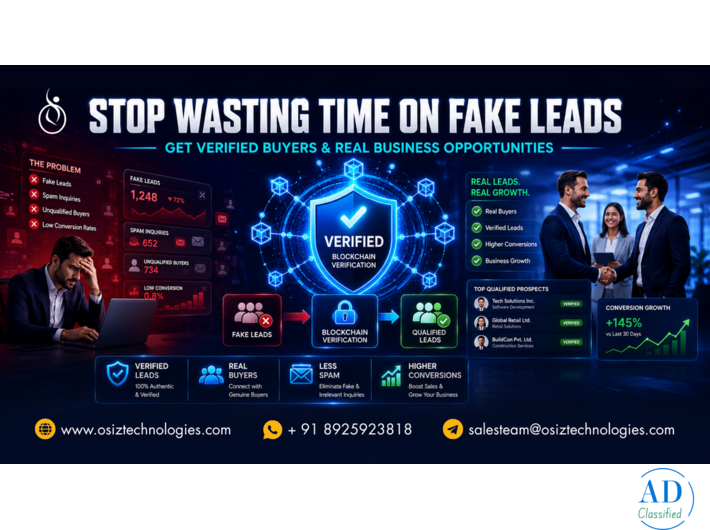 Blockchain-Powered Verified Lead Marketplace | Get Verified Leads, Not Spam