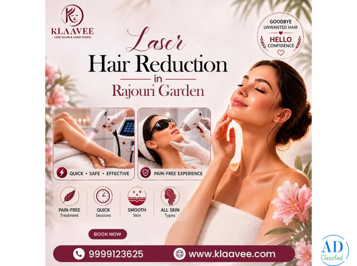 Laser Hair Reduction in Rajouri Garden for Smooth Skin