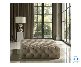 Chesterfield Luxe Velvet Ottoman