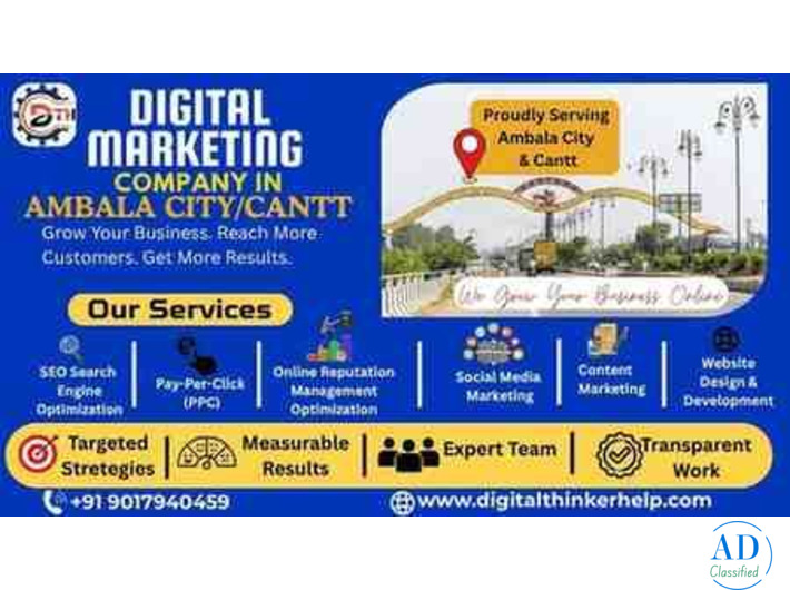 Digital Marketing Company in Ambala Cantt/City