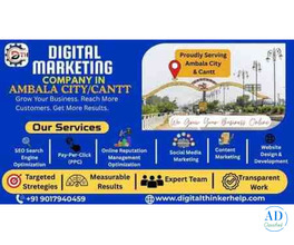 Digital Marketing Company in Ambala Cantt/City