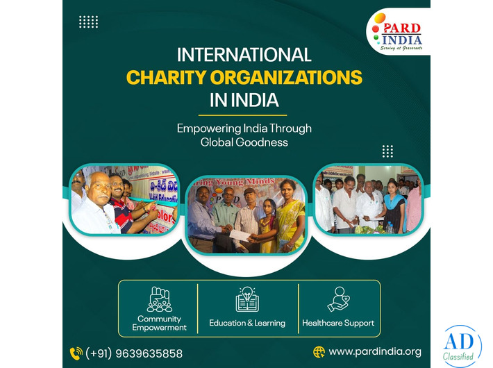 International Charity Organizations in India