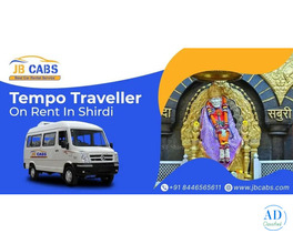 Tempo Traveller on Rent In Shirdi – Comfortable Group Travel with JB Cabs