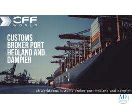 Customs Broker Port Hedland And Dampier