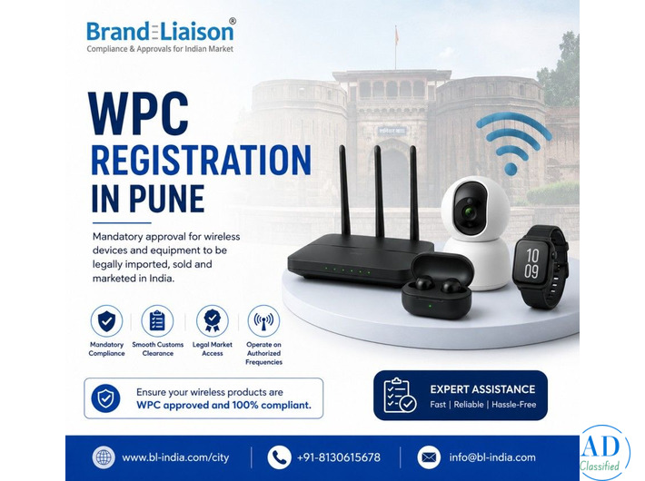 Need WPC Registration in Pune for wireless devices and equipment?