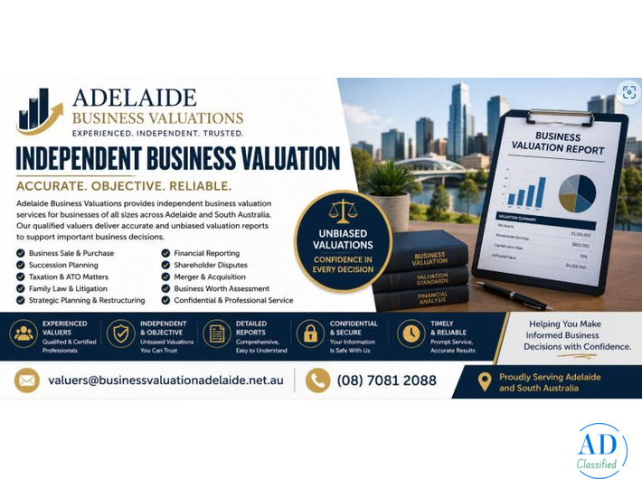Independent Business Valuation – Accurate & Unbiased Business Valuation Services