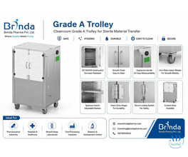 Clean room Equipment - Grade A Trolley Manufacturer