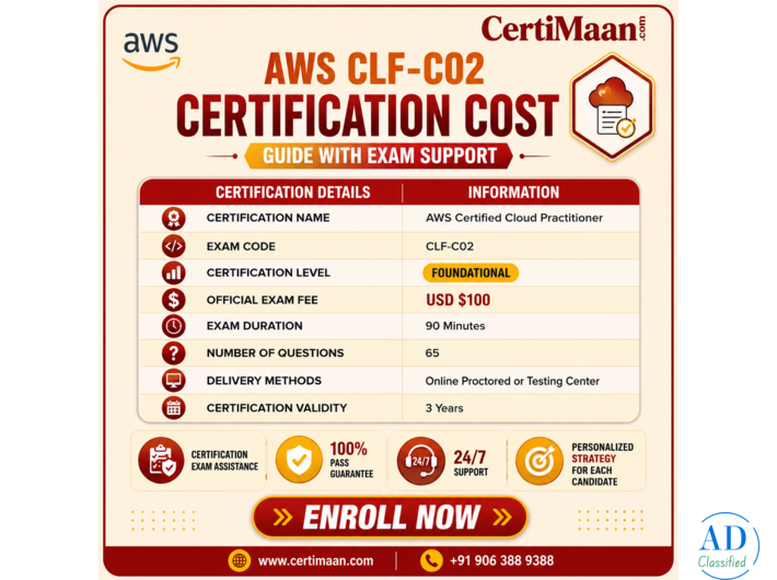 AWS Cloud Practitioner Certification Pricing with Exam Support