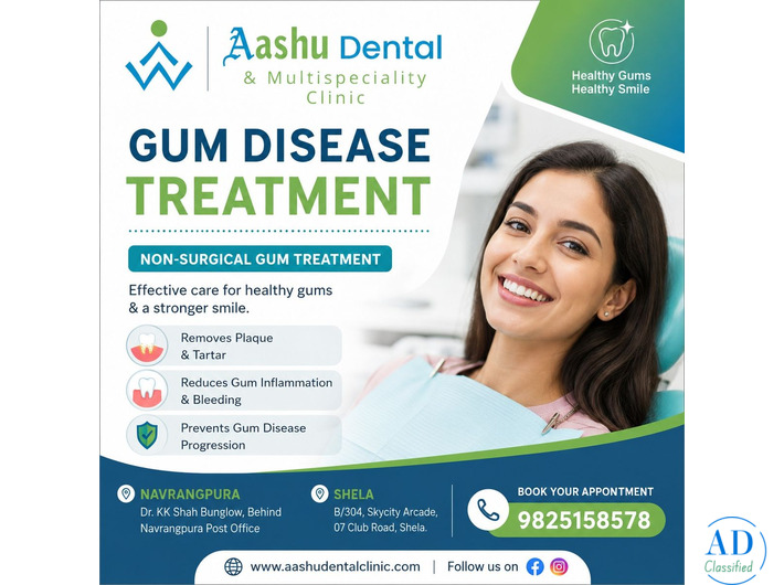 DR. Manish Shah | Trusted Gum Disease Treatment Clinic