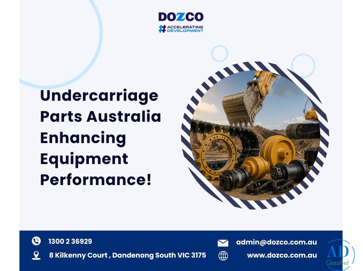 High-Performance Undercarriage Parts Australia for Better Results