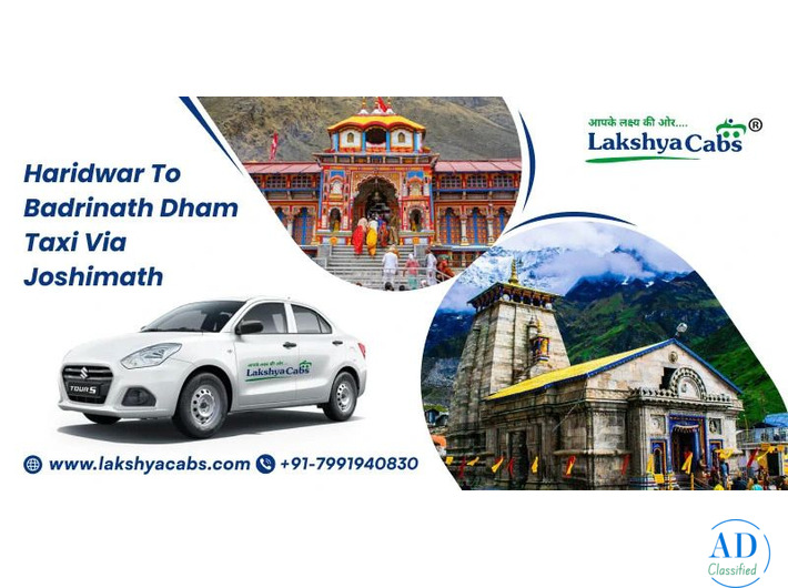 Book Haridwar to Badrinath Dham Taxi for a Safe Journey