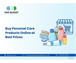 Buy Personal Care Products Online at Best Prices | 1BPharmacy