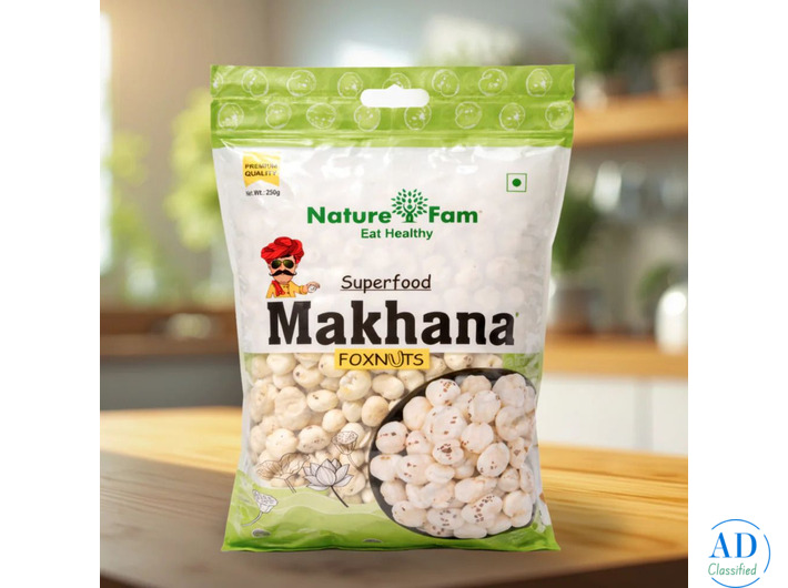 Makhana Shop Near Me – Premium Quality Fox Nuts at Naturefam