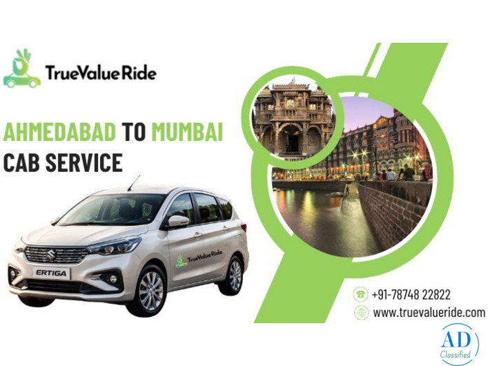 Book Ahmedabad To Mumbai Cab Service - True Value ride