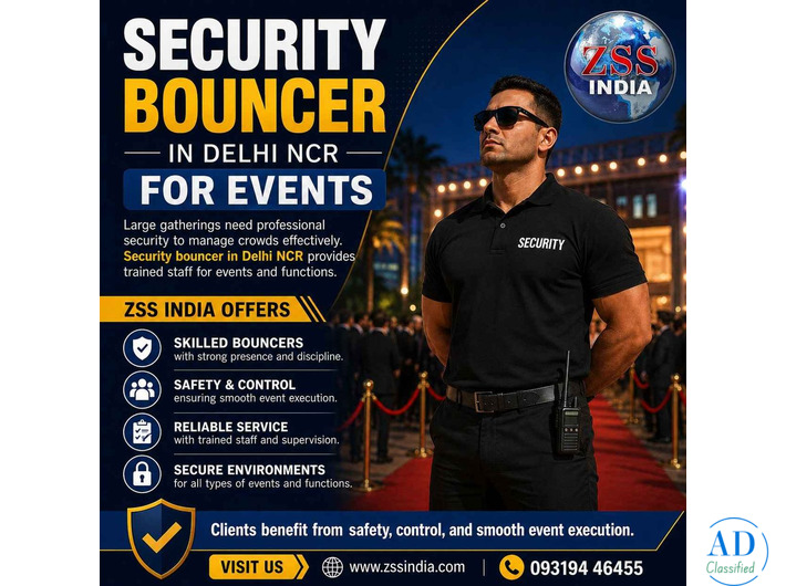Security Bouncer in Delhi NCR for Events