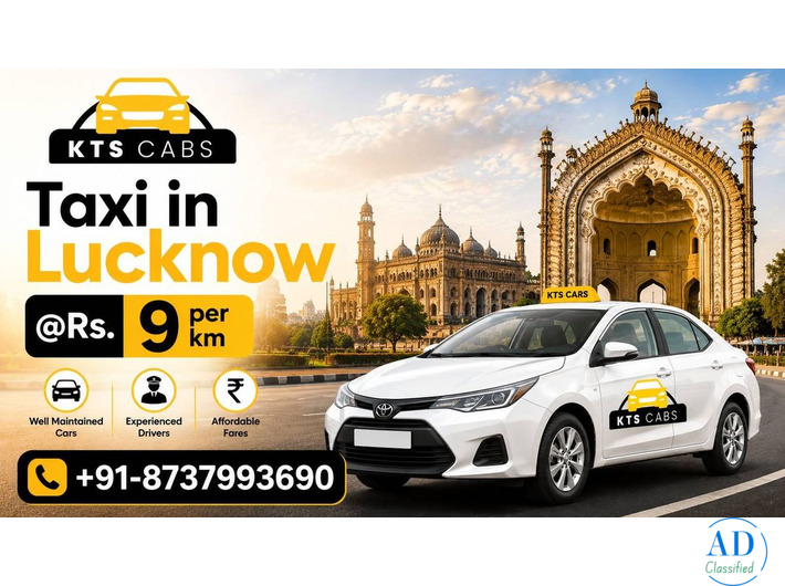 Hire Affordable Taxi in Lucknow for Local and Outstation Travel