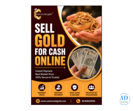 Sell Gold For Cash Online and Receive Quick Payment
