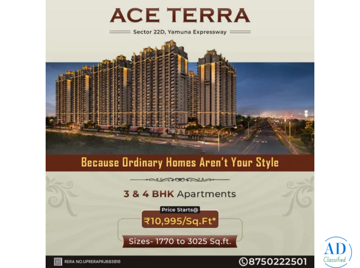 ACE Terra Greater Noida – Modern Homes in a Prime Location