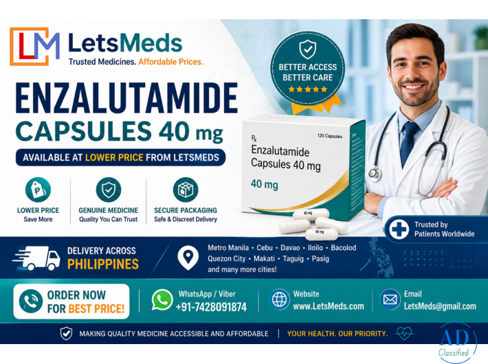 Where Can I Purchase Enzalutamide Capsules at Lower Cost in Manila