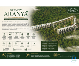 Luxury 3 & 4 BHK Villaments Near Turahalli Forest | Gravity Aranya Bangalore