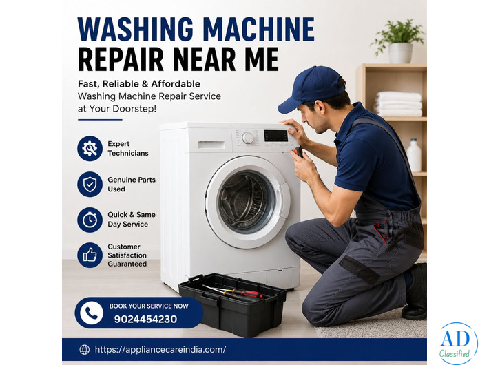 Best Washing Machine Repair Service in Jaipur – Same Day | Appliance Care India
