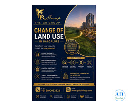 Change of land use in Bangalore