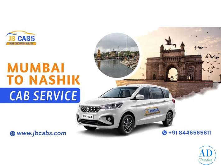 Mumbai to Nashik Taxi Service – Affordable & Comfortable Travel with JB Cabs