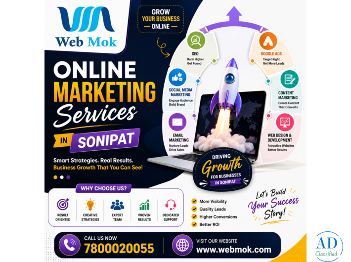 Online marketing services in Sonipat