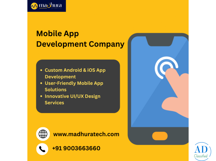 Madhura Technologies – Custom Mobile App Development Company Coimbatore