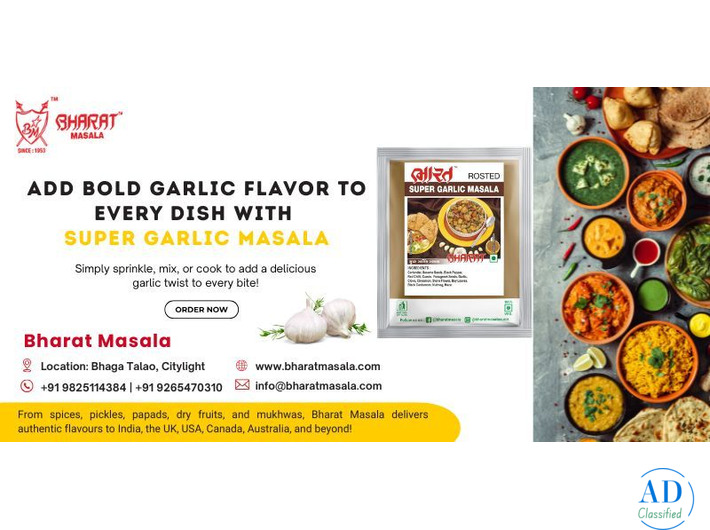 ADD BOLD GARLIC FLAVOR TO EVERY DISH WITH SUPER GARLIC MASALA