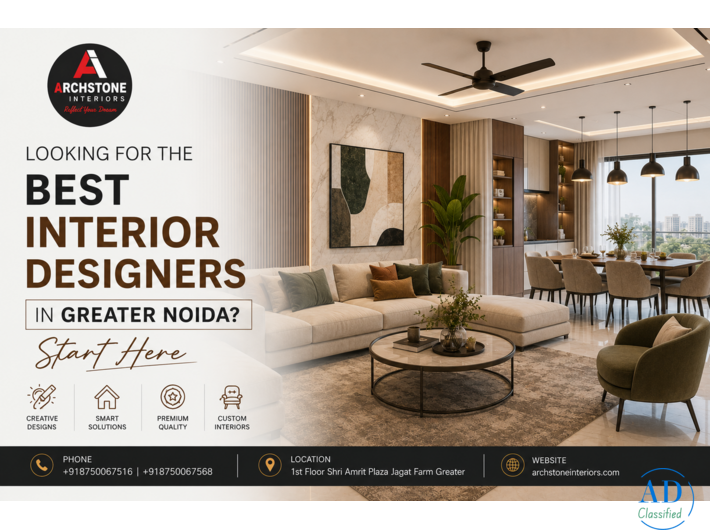 Looking for the Best Interior Designers in Greater Noida? Start Here
